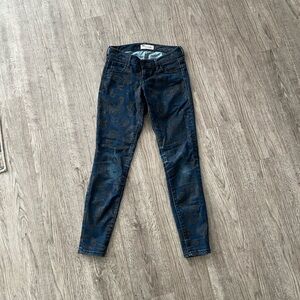 Old Navy Women's Skinny Jeans - Dark Blue